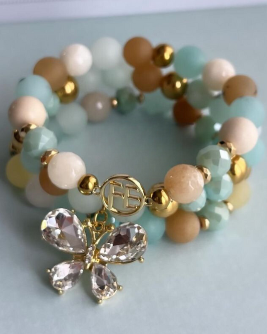 FE Turquoise Butterfly Bracelet