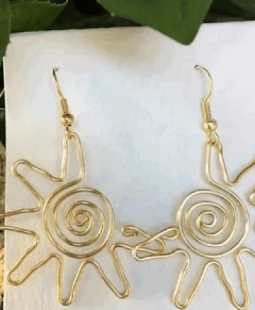 Dazling Sunrays Earrings - Jewelry Trends USA