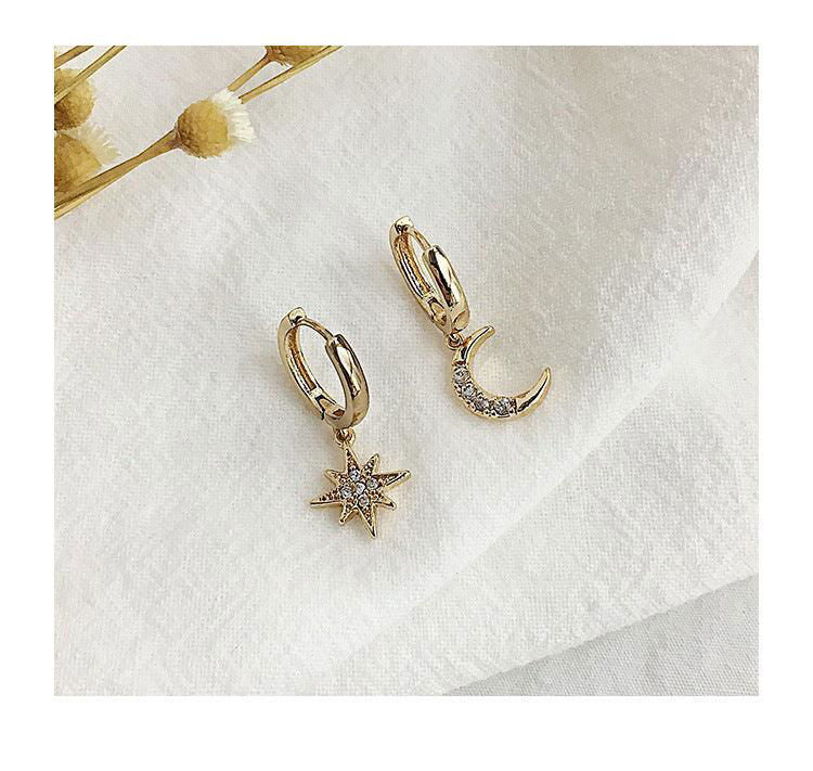 Star Moon Earrings - Jewelry Trends USA