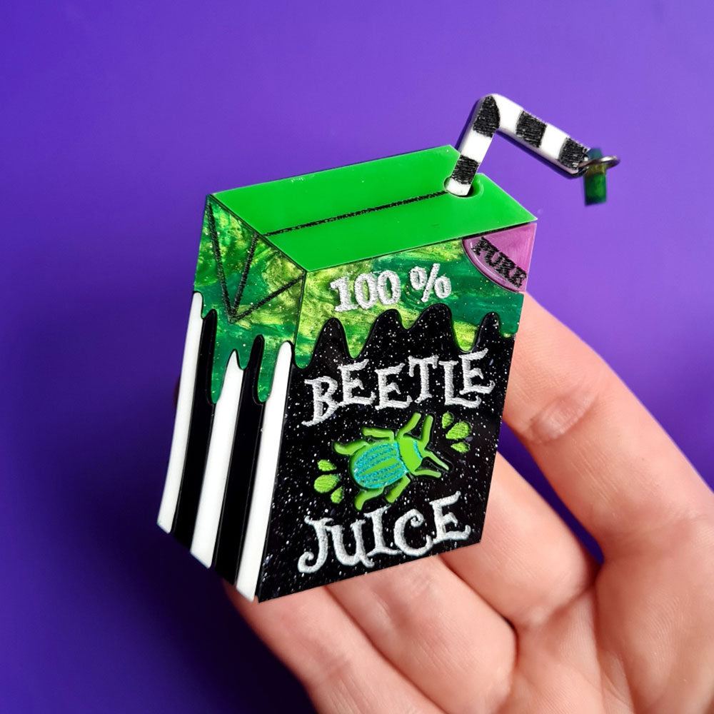 Beetle Juice Necklace by Cherryloco-1