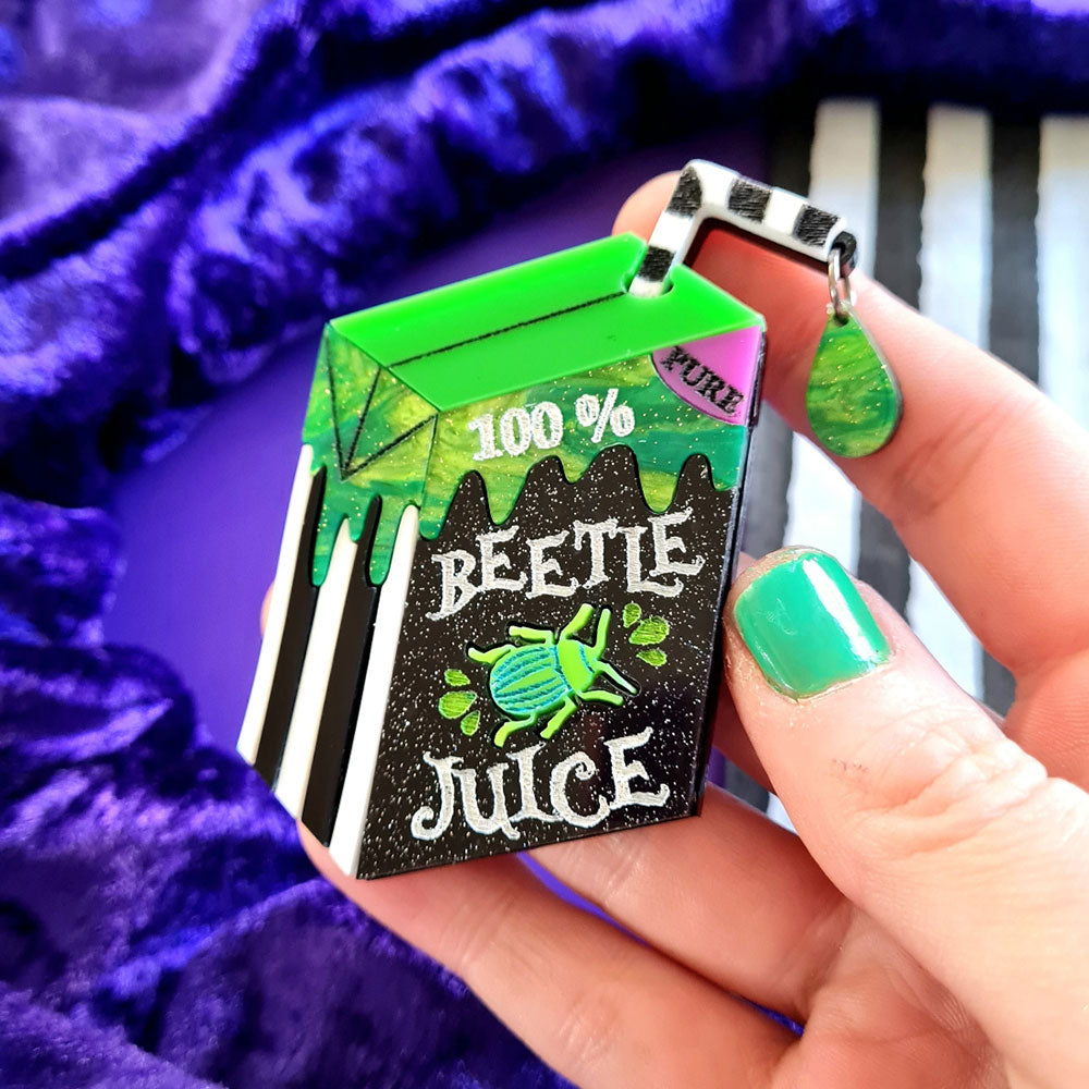 Beetle Juice Necklace by Cherryloco-2