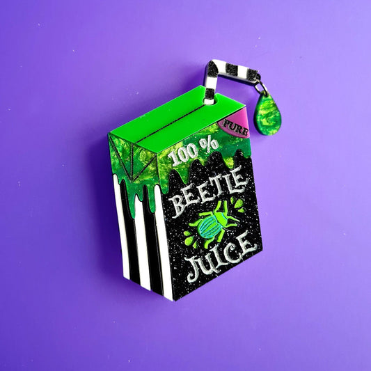 Beetle Juice Necklace by Cherryloco-0